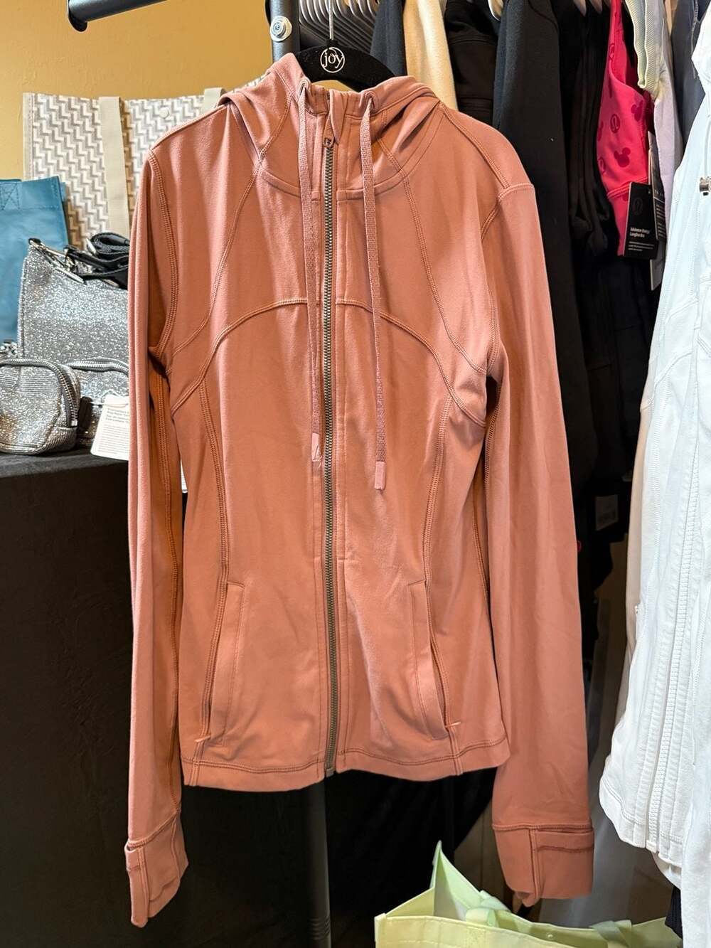 Lululemon Define Nulu Hooded Jacket Mauve Zip-Up...